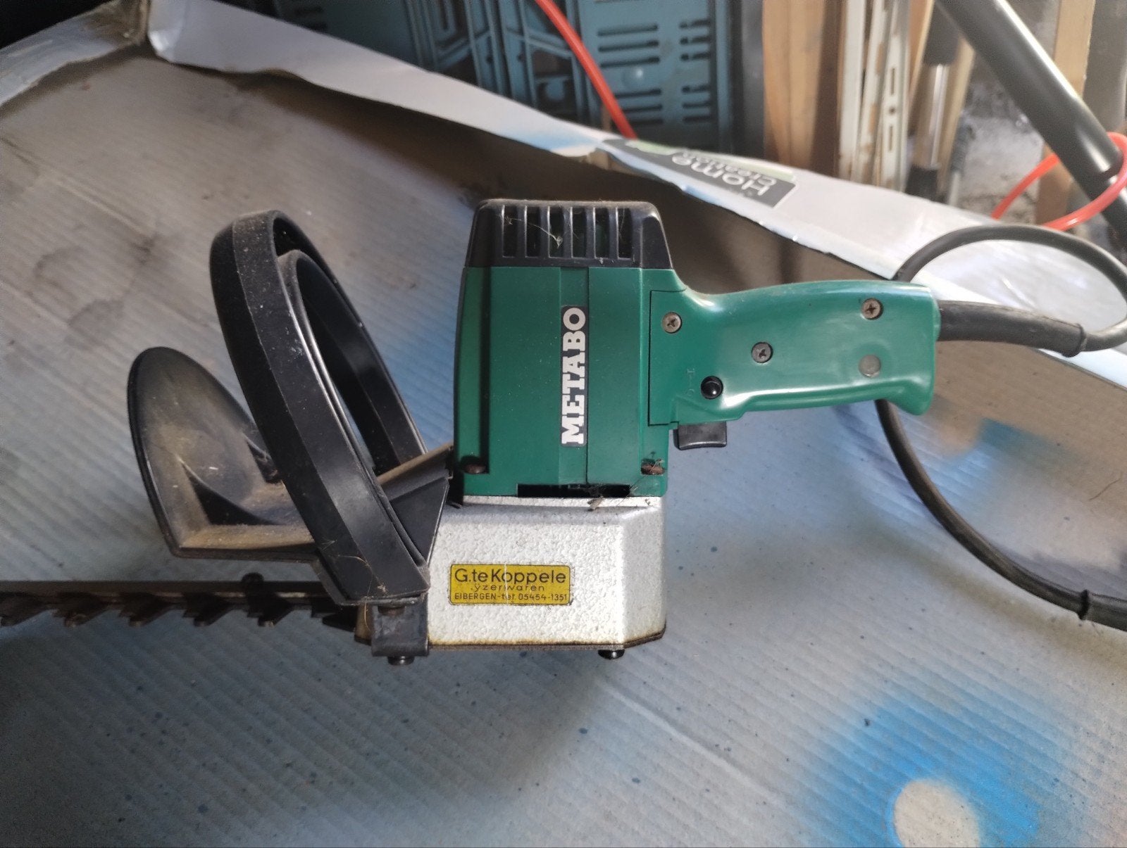 Antieke Metabo heggenschaar - Type 8010 S automatic, Ophalen, Gebruikt, Elektrisch, Metabo
