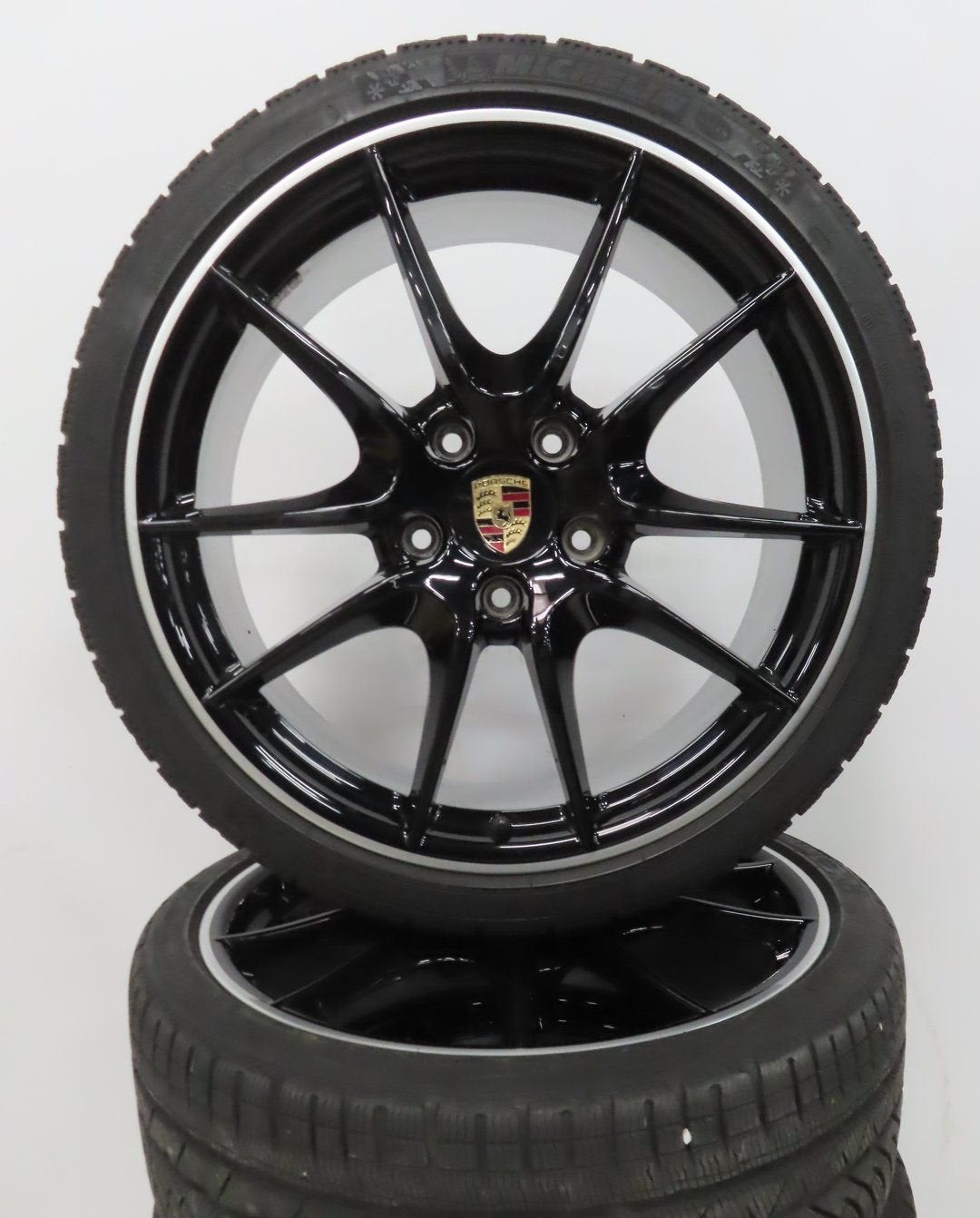 Originele Porsche Boxster Cayman 20 inch velgen winterbanden, Gebruikt, -, -, Banden en Velgen