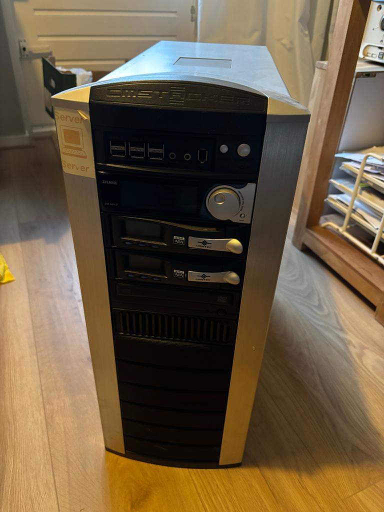 Cooler Master Computer/Server Behuizing - Zilver/Zwart, Computers en Software, Ophalen, Zo goed als nieuw