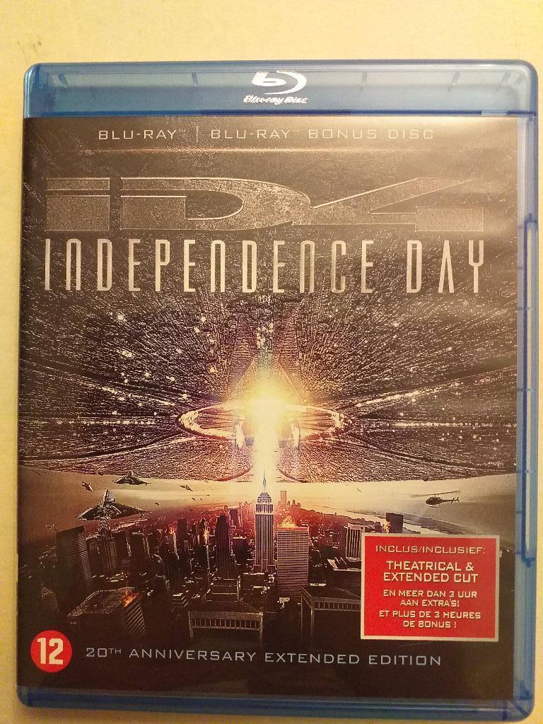 Independence Day Extended 2-Discs Bluray, Cd's en Dvd's, Blu-ray, Ophalen of Verzenden, Zo goed als nieuw, Science Fiction en Fantasy