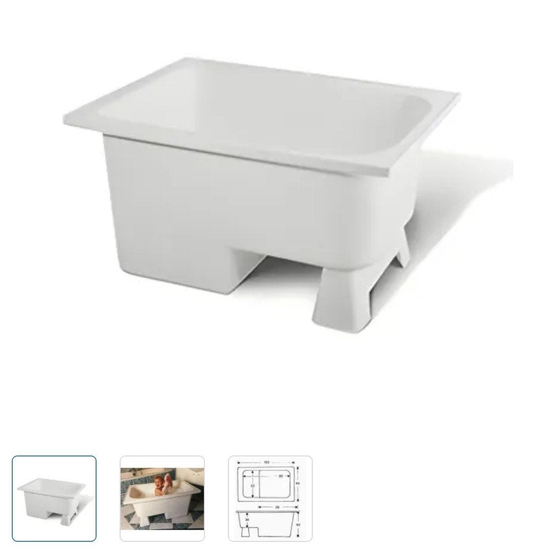 Zitbad 103x65x52cm - Compact en Comfortabel, Ophalen