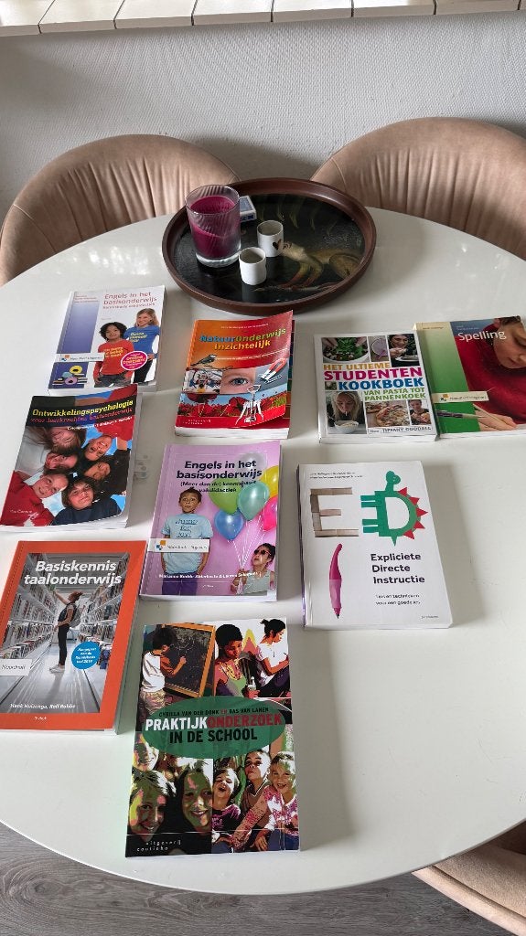 PABO studieboeken, Boeken, Ophalen of Verzenden, Alpha, Zo goed als nieuw, HBO