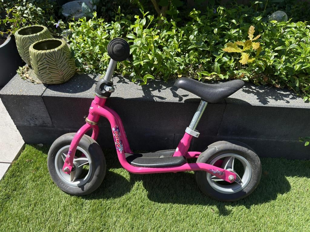Puky roze loopfiets, Ophalen, Gebruikt, Loopfiets