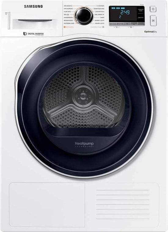 Foto 2 van Samsung Warmtepompdroger DV80M6210CW - 8 kg - Energielabel