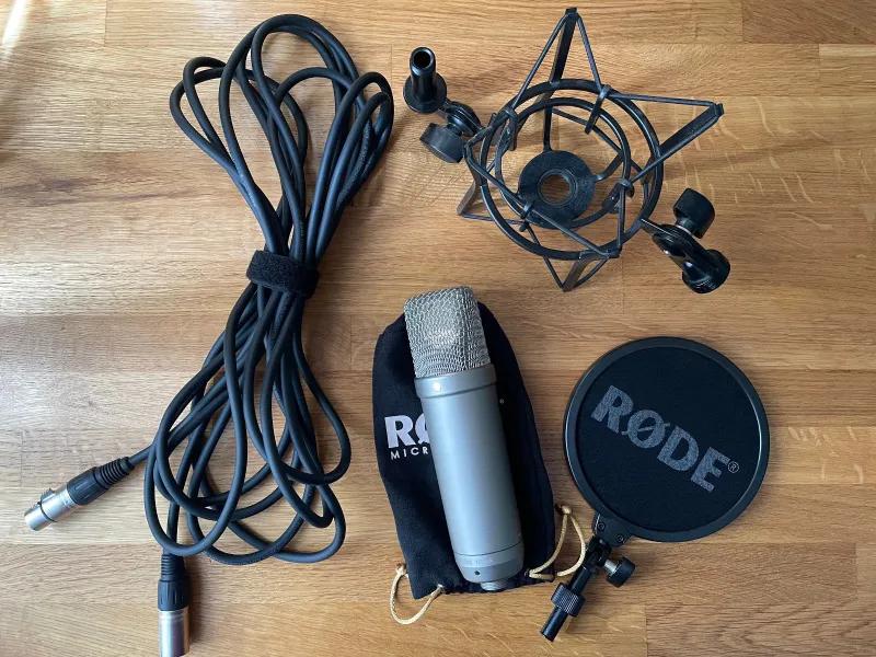 Rode Nt1 A, Muziek en Instrumenten, Microfoons, Ophalen of Verzenden, Zo goed als nieuw, Studiomicrofoon