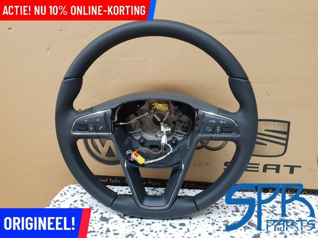 LEON 5F MULTI Stuurwiel NIEUW!! leder LEER STUUR MF LEDEREN, Nieuw, Ophalen of Verzenden, Seat, Seat