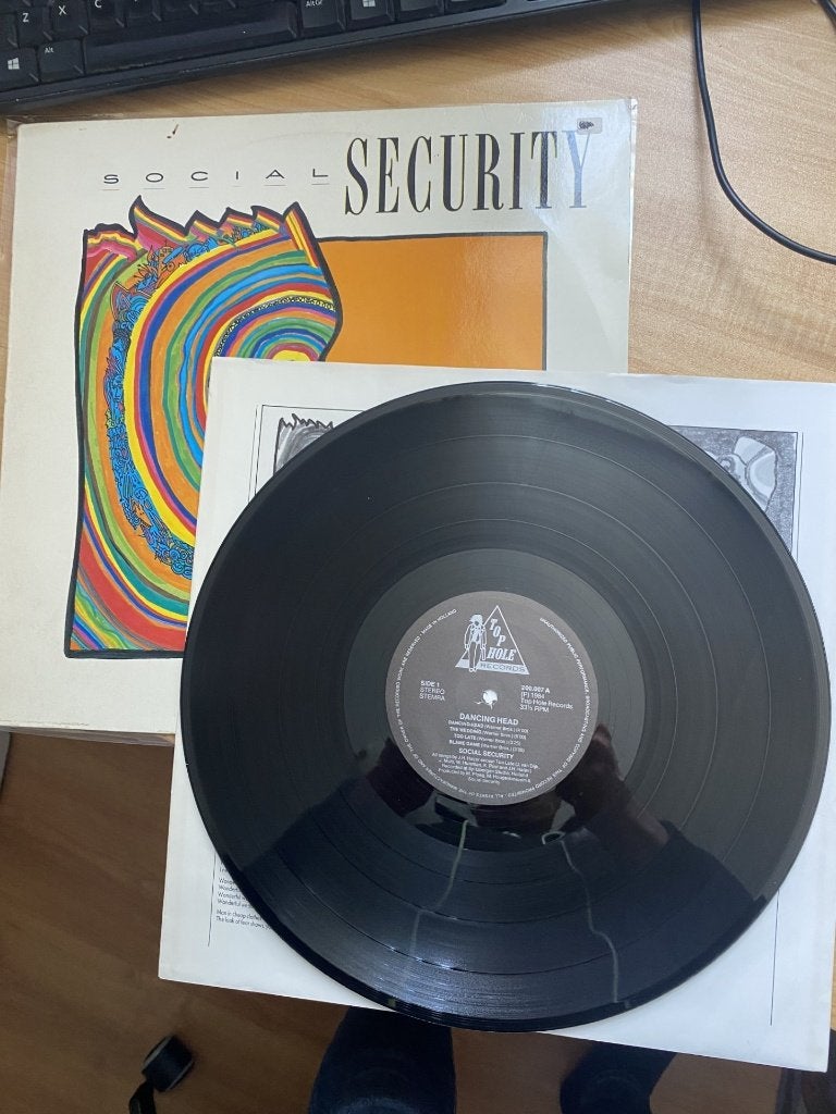 Social security– dancing head, LP, Ophalen of Verzenden, Zo goed als nieuw, 12 inch