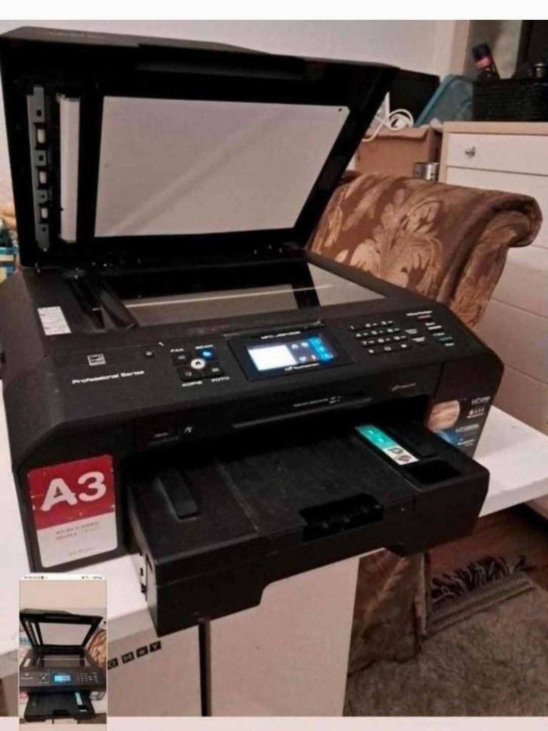 Te koop! Brother merk professionele printer en scanner MFC-J, Ophalen