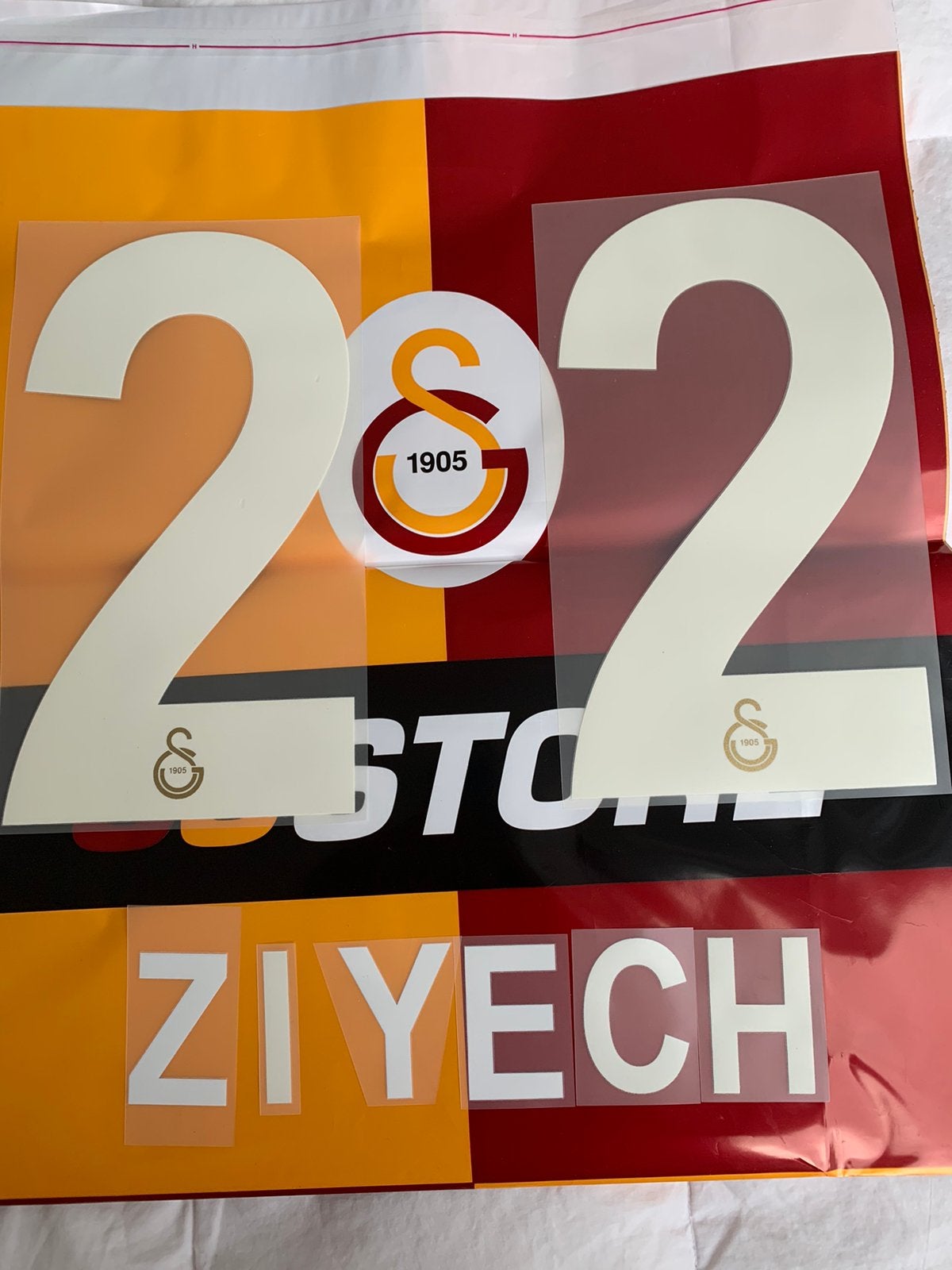 Galatasaray rugnummer, Ophalen of Verzenden, Zo goed als nieuw