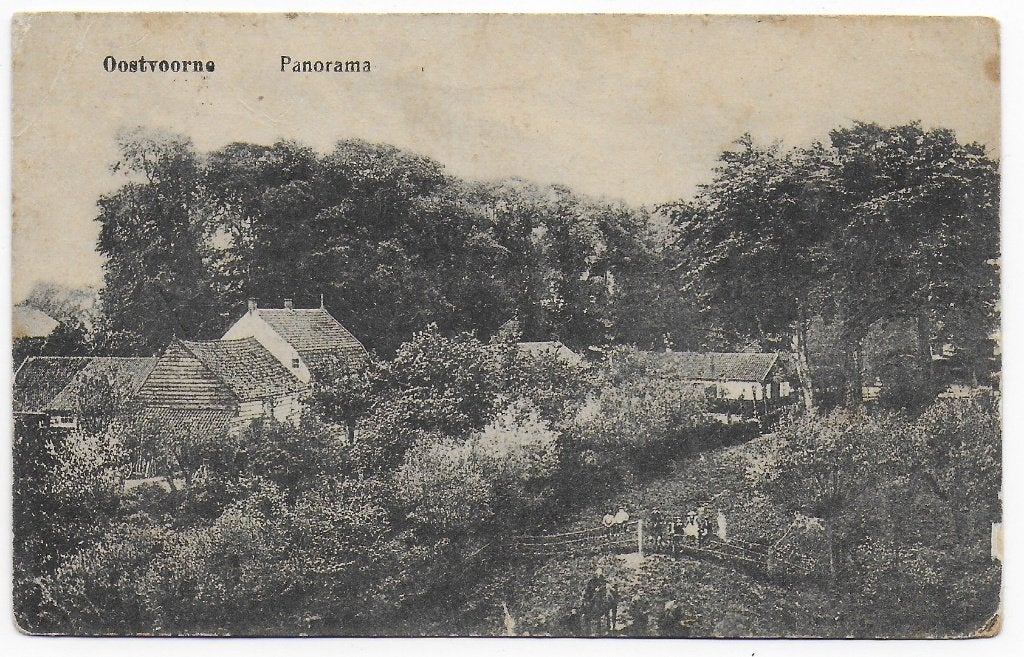 Oostvoorne Ansichtkaart uit 1930 ( B6699), Ophalen of Verzenden, 1980 tot heden, Gelopen