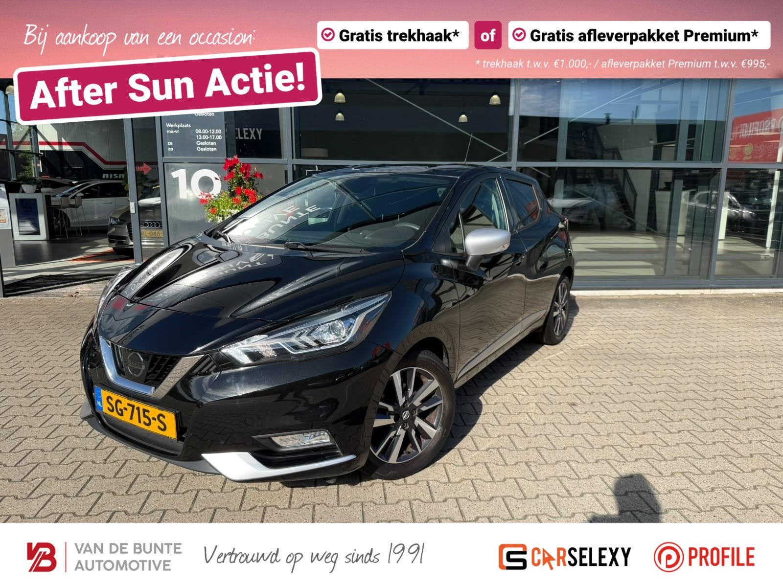 Nissan Micra 0.9 IG-T Acenta *Cruise Control & Airco*, Auto diversen, Netherlands@nissan-services.eu, 898 cc, Zwart, Nissan Nederland BV