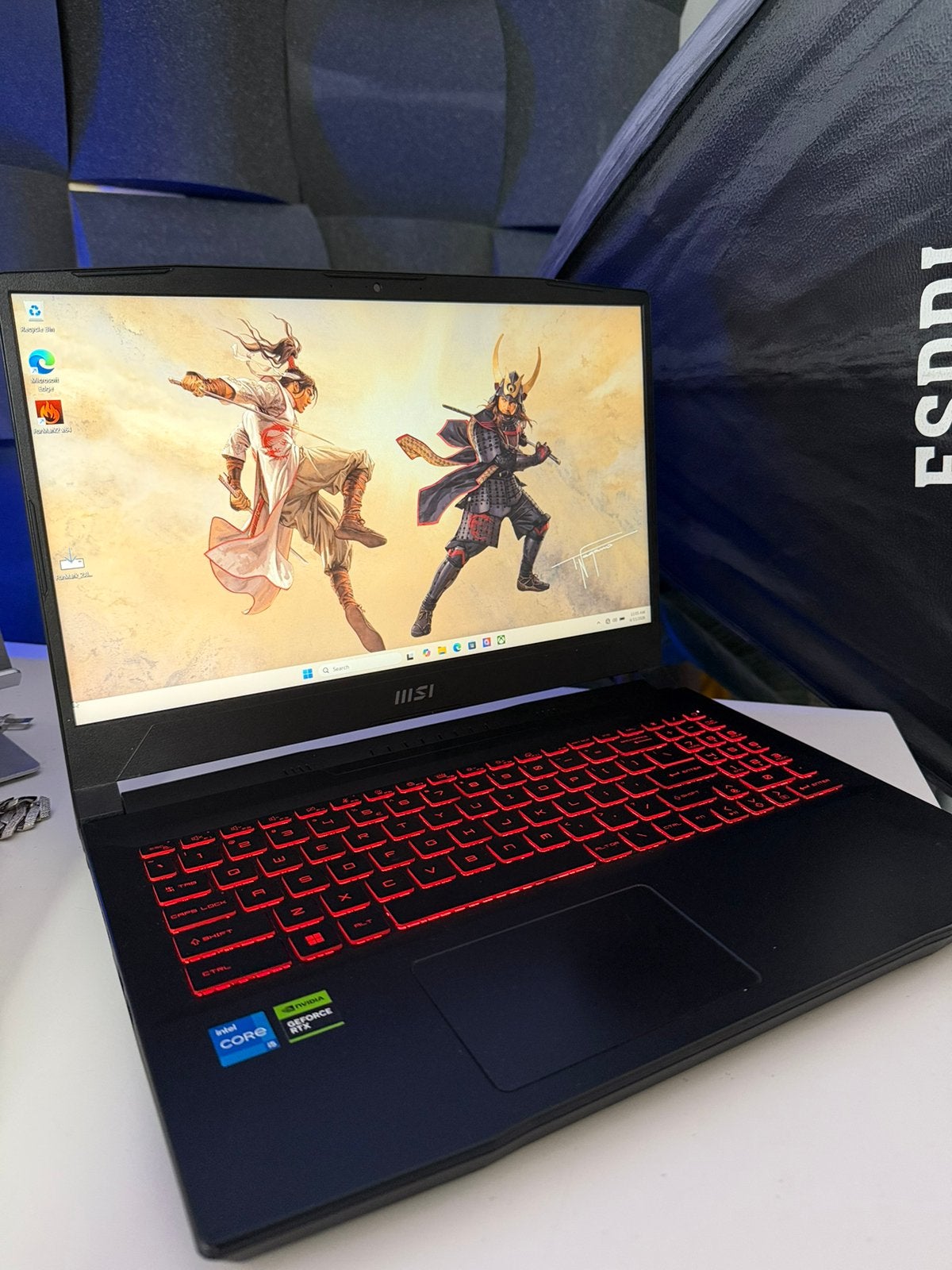 Msi gaming laptop| i5-12th. RTX3050. 16G. 144HZ, Met videokaart, 15 inch, Ophalen of Verzenden, Zo goed als nieuw