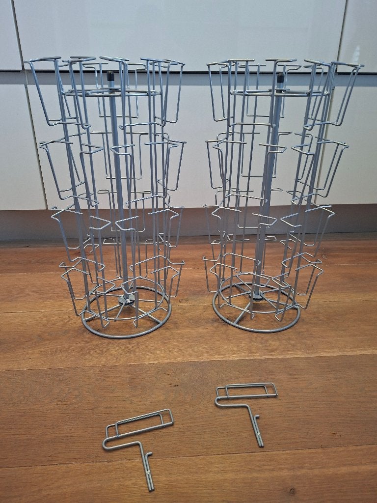 2x Tafelmodel kaartenmolen, Ophalen of Verzenden, Zo goed als nieuw
