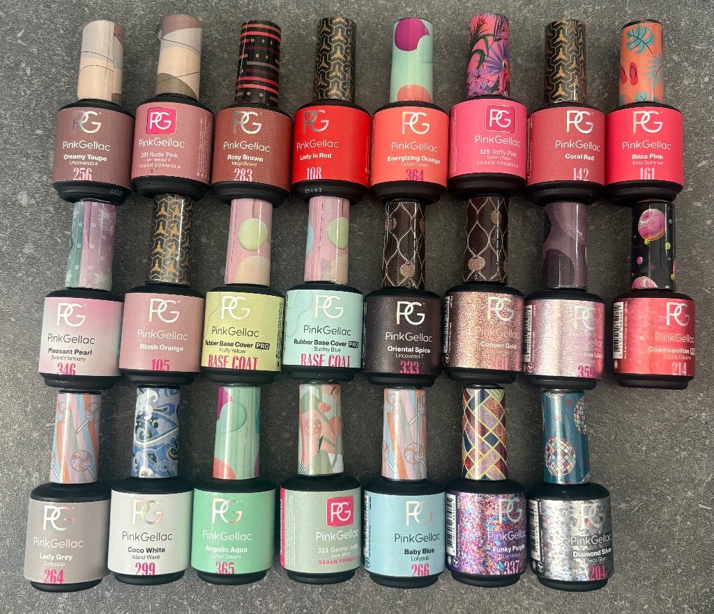 Pink gellac, Ophalen of Verzenden, Zo goed als nieuw