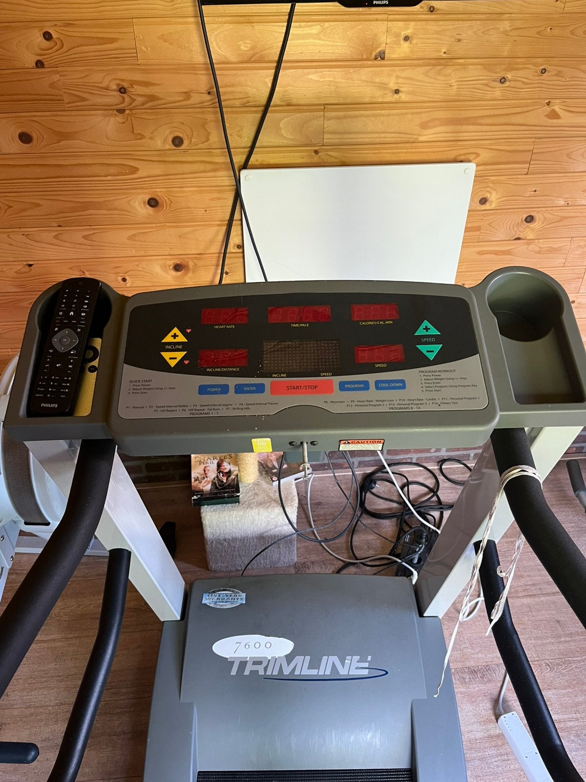 Trimline 7600 professionele loopband, Sport en Fitness, Fitnessapparatuur, Ophalen, Overige materialen, Rug, Zo goed als nieuw