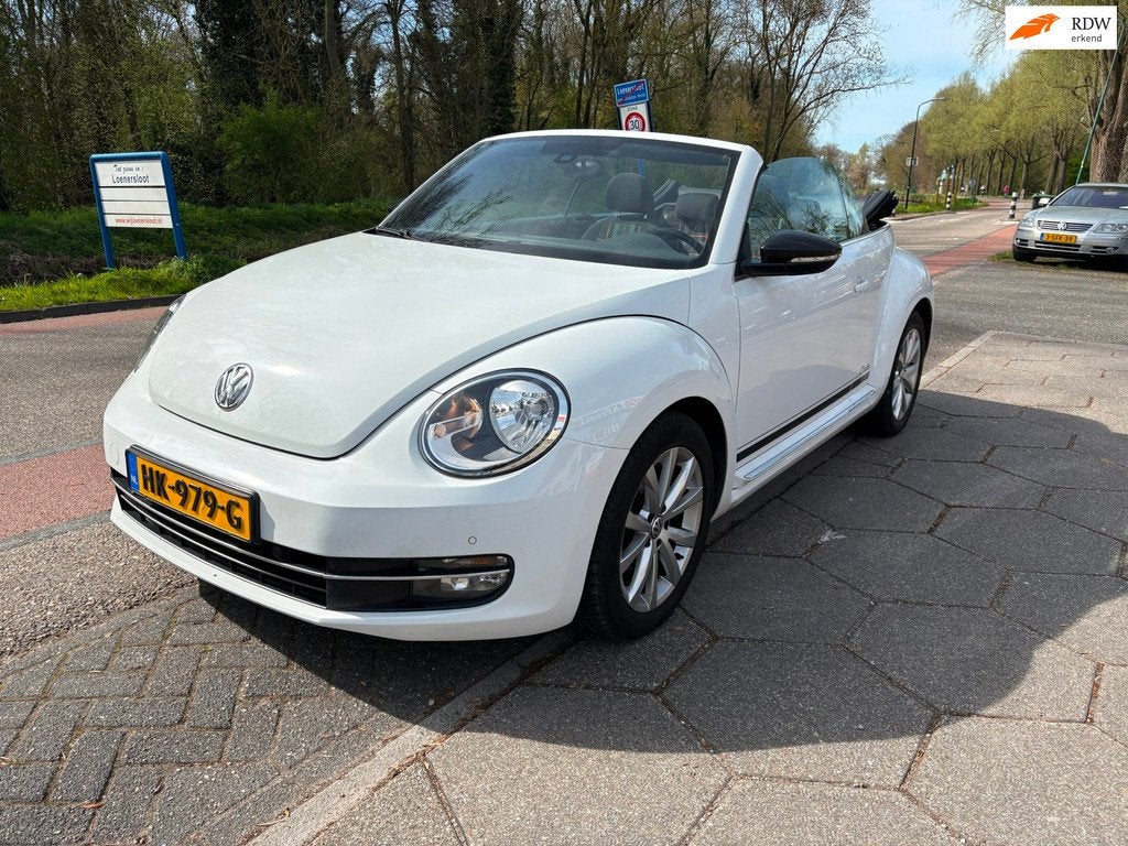 Volkswagen Beetle Cabriolet 1.2 TSI Design BlueMotion NWE DI, Voorwielaandrijving, Stof, Gebruikt, 4 cilinders