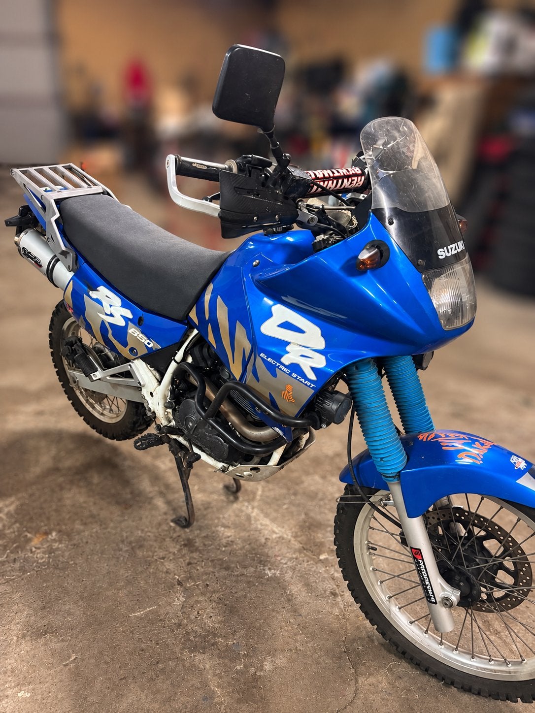 Suzuki DR650 RSE, Motoren, Ophalen, Gebruikt