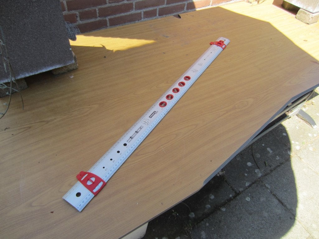 meetlat aluminium, Ophalen, Nieuw, Afstand