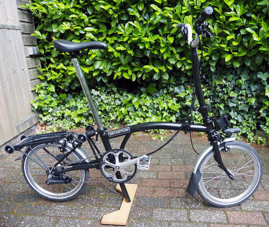 Brompton vouwfiets met 6 versnellingen, Fietsen en Brommers, Ophalen, Brompton, Velgrem, 16 tot 18 inch