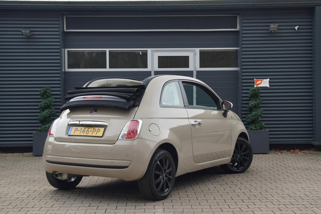 Fiat 500 C 1.2 Lounge AIRCO PARK. SENSOREN LM VELGEN MOCHA L, Auto's, Fiat, Voorwielaandrijving, Euro 5, Gebruikt, 4 cilinders