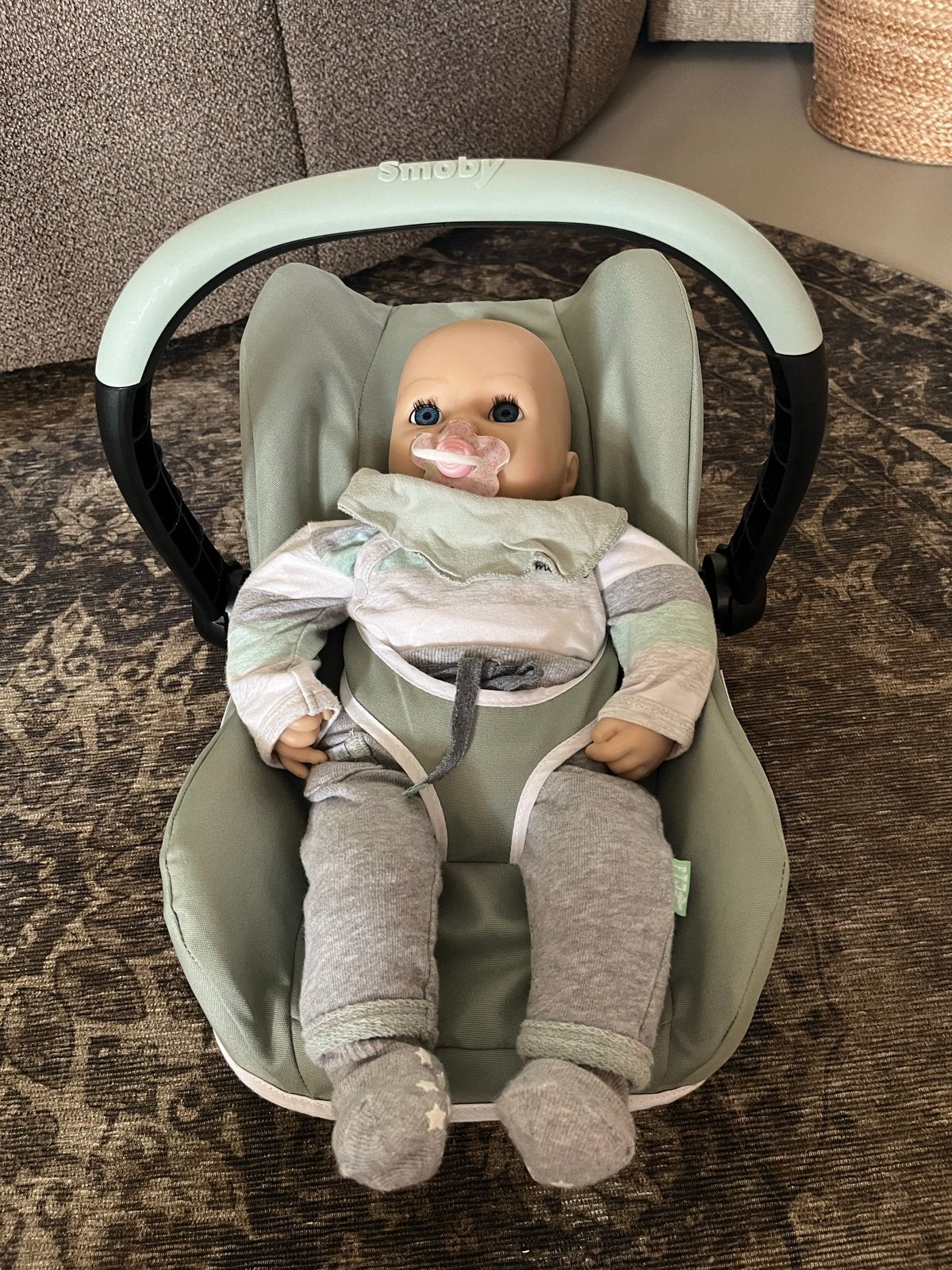 Smoby Maxi-Cosi & Bouncer voor poppen, Ophalen of Verzenden, Zo goed als nieuw, Overige typen
