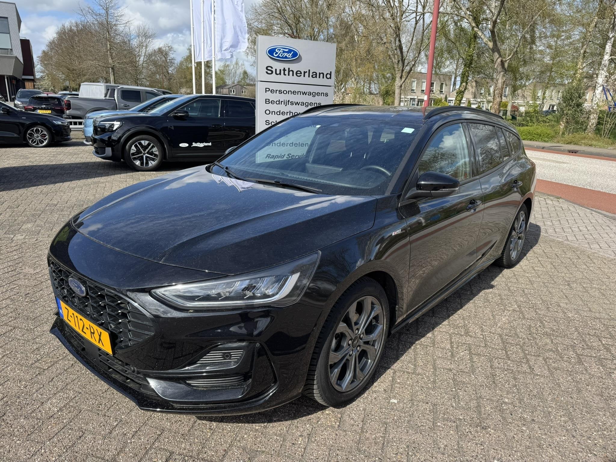 Ford Focus Wagon 1.0 EcoBoost Hybrid ST Line 125pk | Winter, Gebruikt, Euro 6, Zwart, Origineel Nederlands