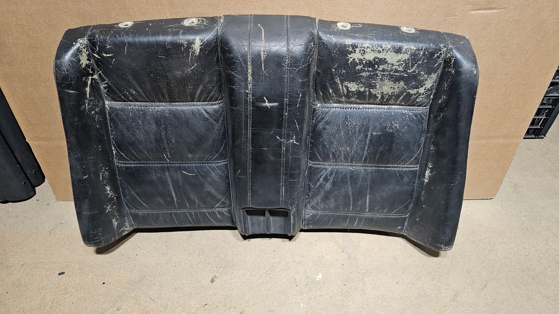 Achterbank rugleuning zwart leer BMW 3 serie E30 52209063616, Gebruikt, -, Ophalen of Verzenden, -
