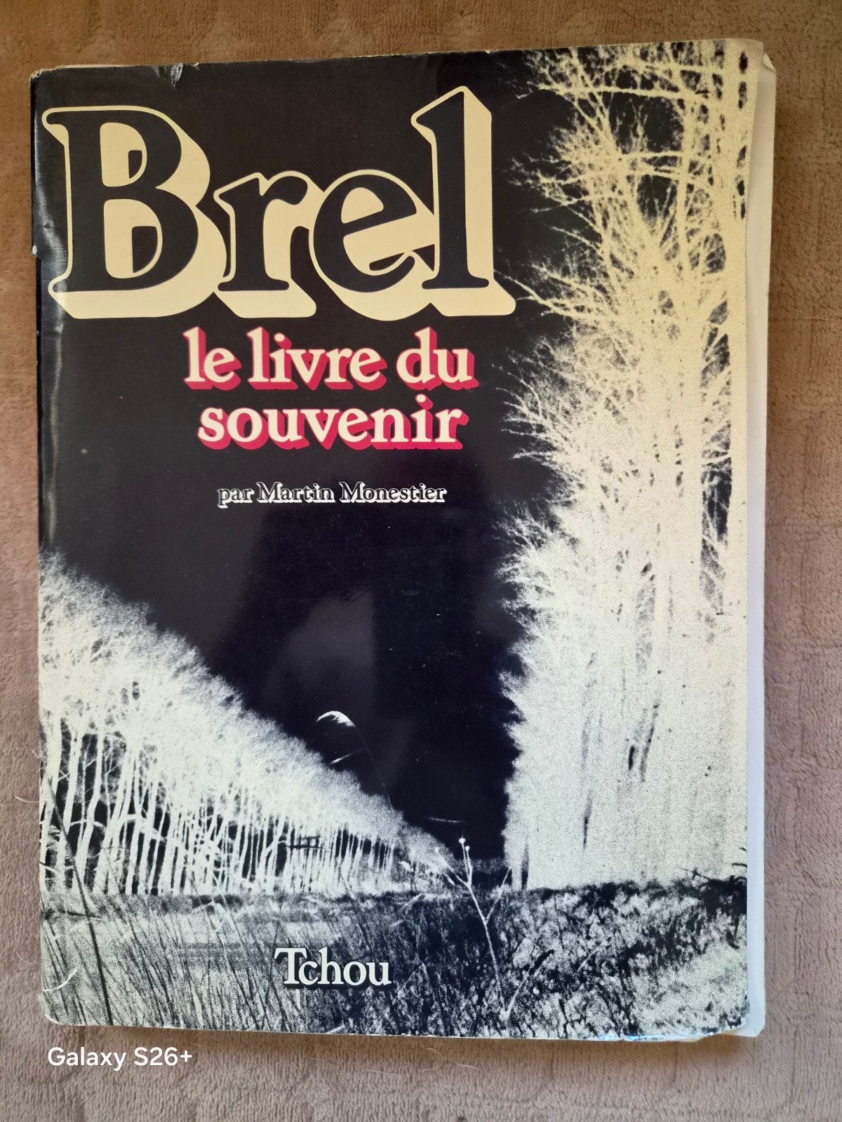 Brel: Le livre du souvenir - Martin Monestier (Tchou), Boeken, Ophalen of Verzenden, Gelezen