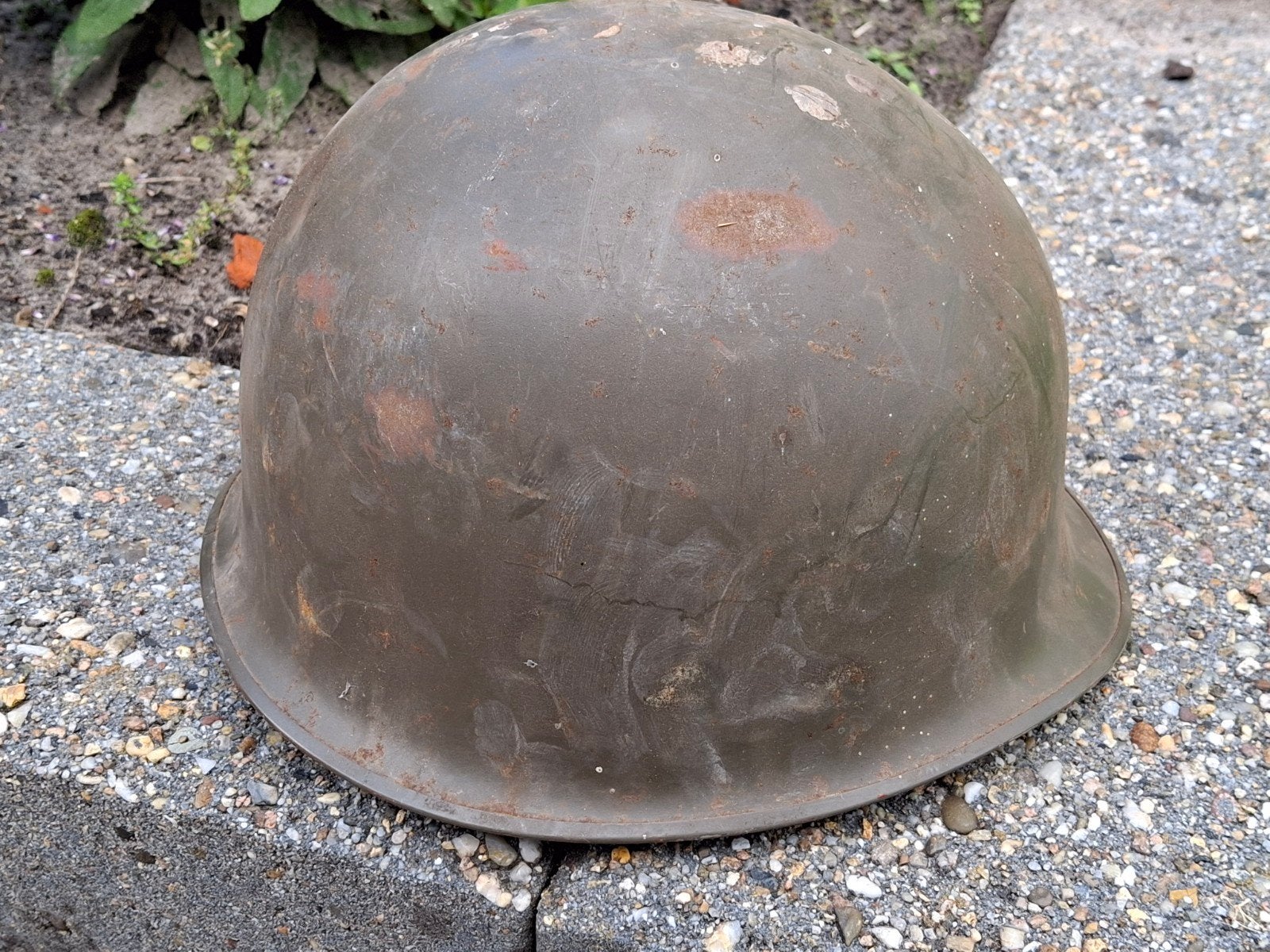 Oude helm uit het leger / soldaat VDN 2 / 87, Verzamelen, Militaria | Algemeen, Ophalen of Verzenden, Landmacht, Nederland