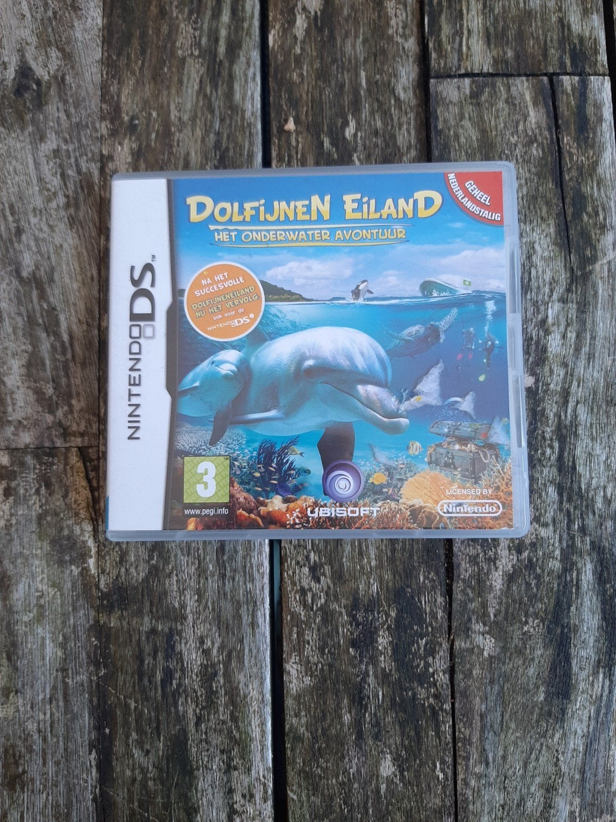 Dolfijnen Eiland Het Onderwater Avontuur Nintendo DS, Avontuur en Actie, Gebruikt, 1 speler, Ophalen of Verzenden