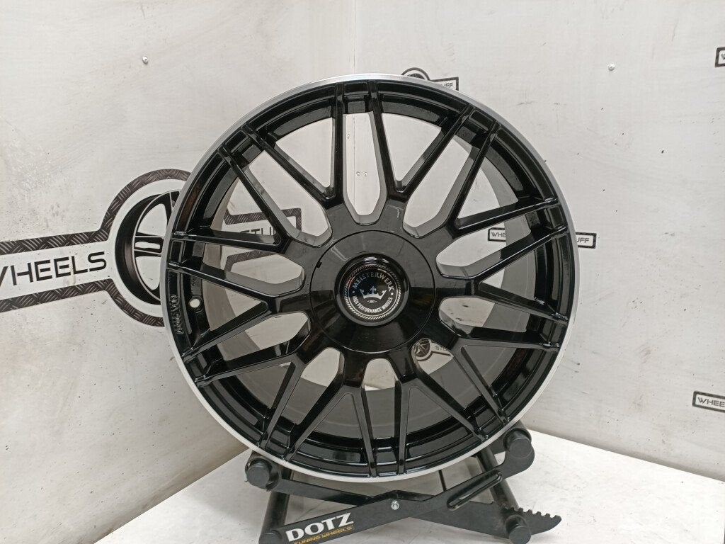 Meisterwerk MW17 zwarte velgen 19"inch 5x112 5x120, Auto-onderdelen, Banden en Velgen, Ophalen, Gebruikt, 19 inch, Velg(en)
