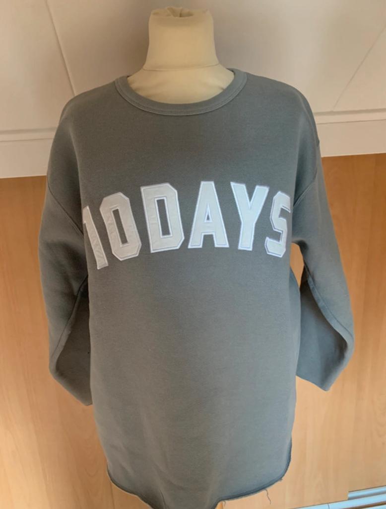 10 Days sweater statement nieuw, Ophalen of Verzenden, Nieuw, Maat 34 (XS) of kleiner, Grijs