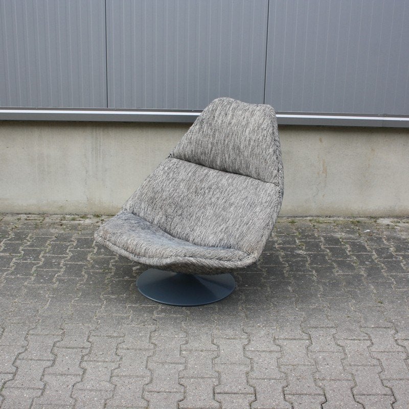Artifort F510 draaifauteuil, stoffeerobject !, Ophalen, Gebruikt, Onbekend, 75 tot 100 cm
