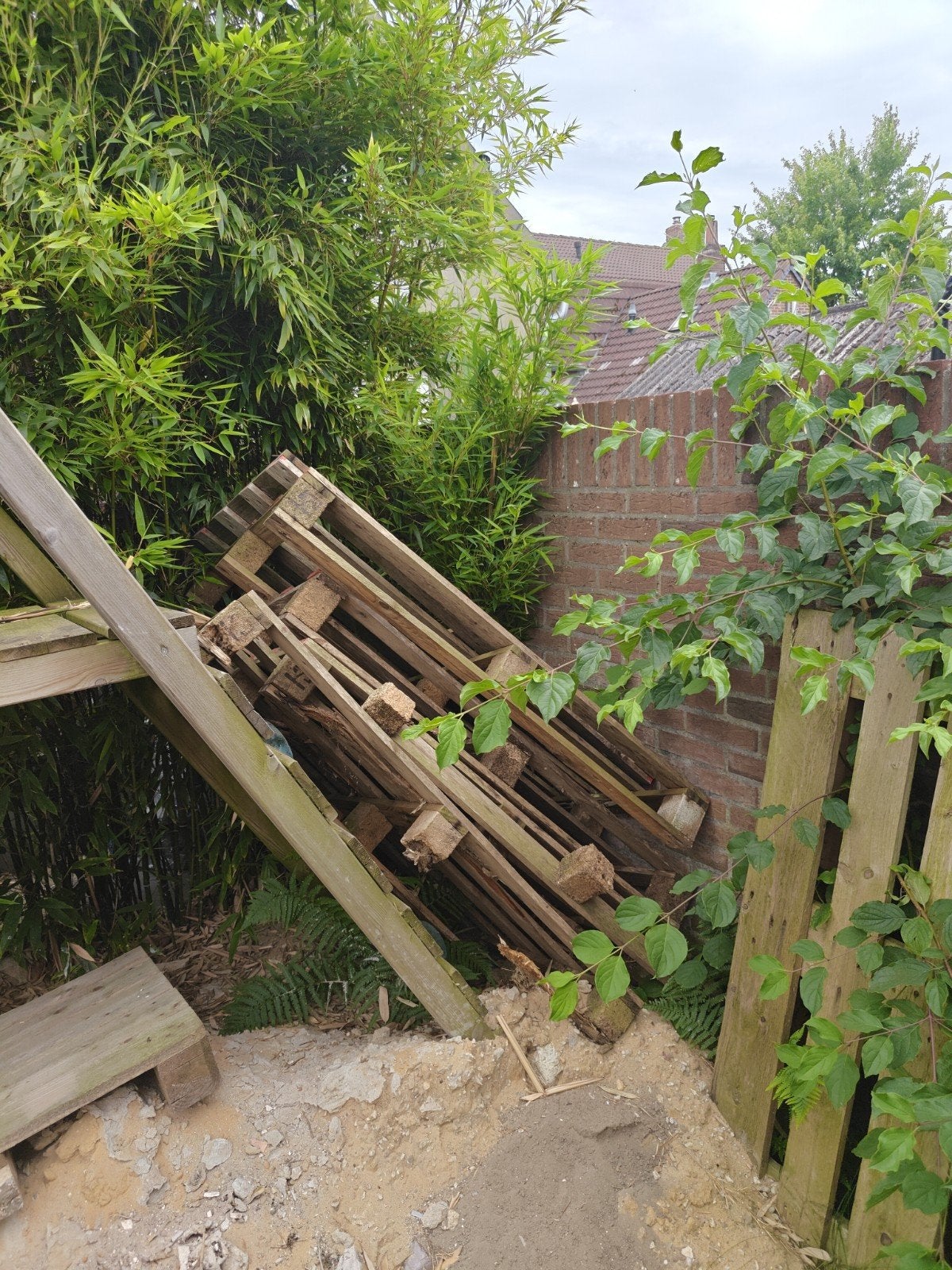 Houten pallets, Tuin en Terras, Haardhout, Minder dan 3 m³, Ophalen