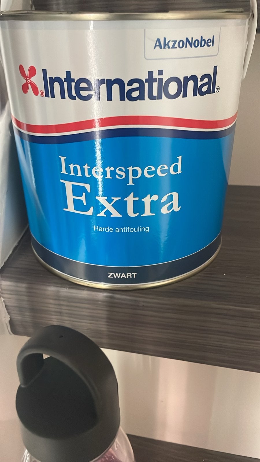 International Interspeed Extra Harde Antifouling Zwart, Watersport en Boten, Ophalen of Verzenden, Nieuw, Verven