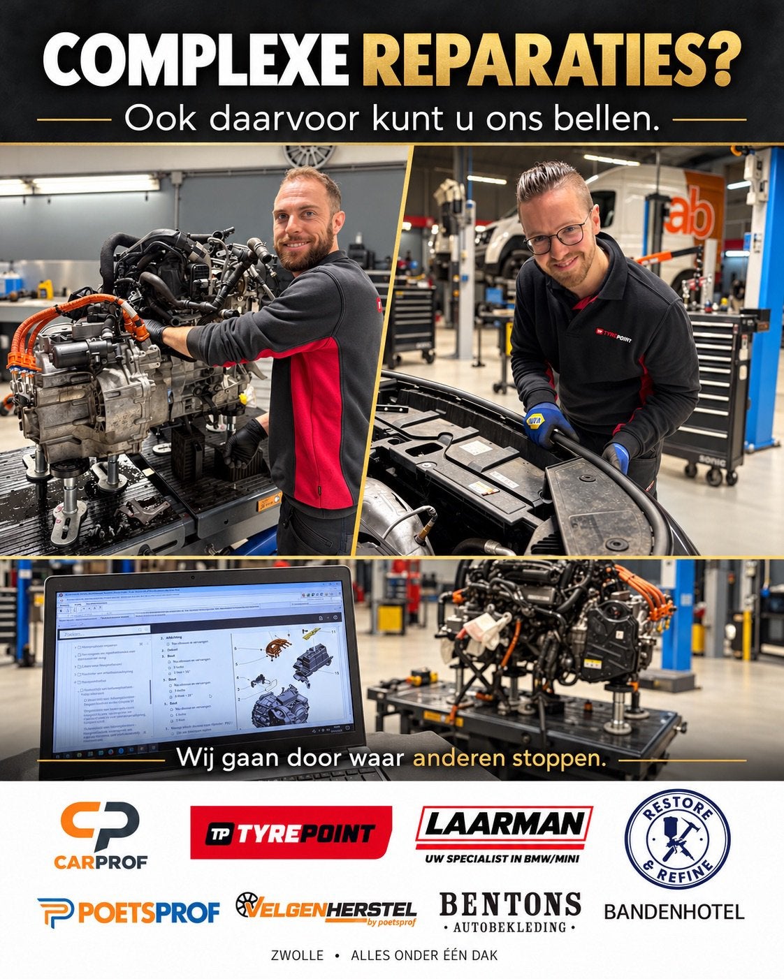 BMW Mini VAG Stellantis, Garantie, Overige werkzaamheden