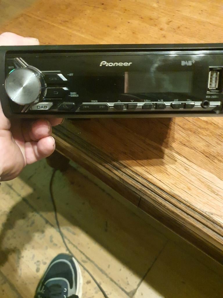 Pioneer MVH-290DAB Autoradio met DAB+ en USB, Ophalen of Verzenden, Gebruikt
