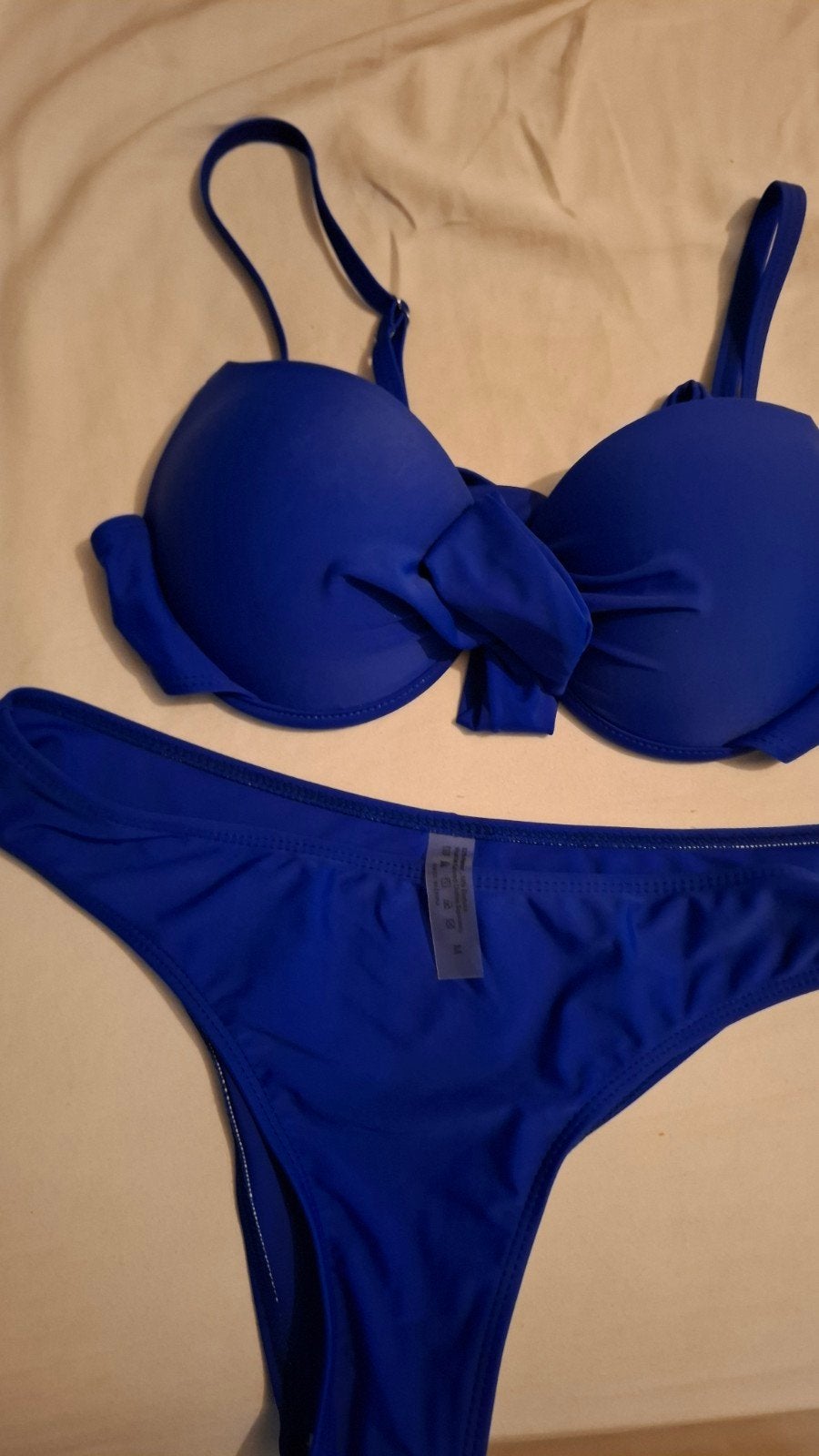 Nieuwe Shein bikini maat M - Ongebruikt, Ophalen, Blauw, Nieuw, Bikini