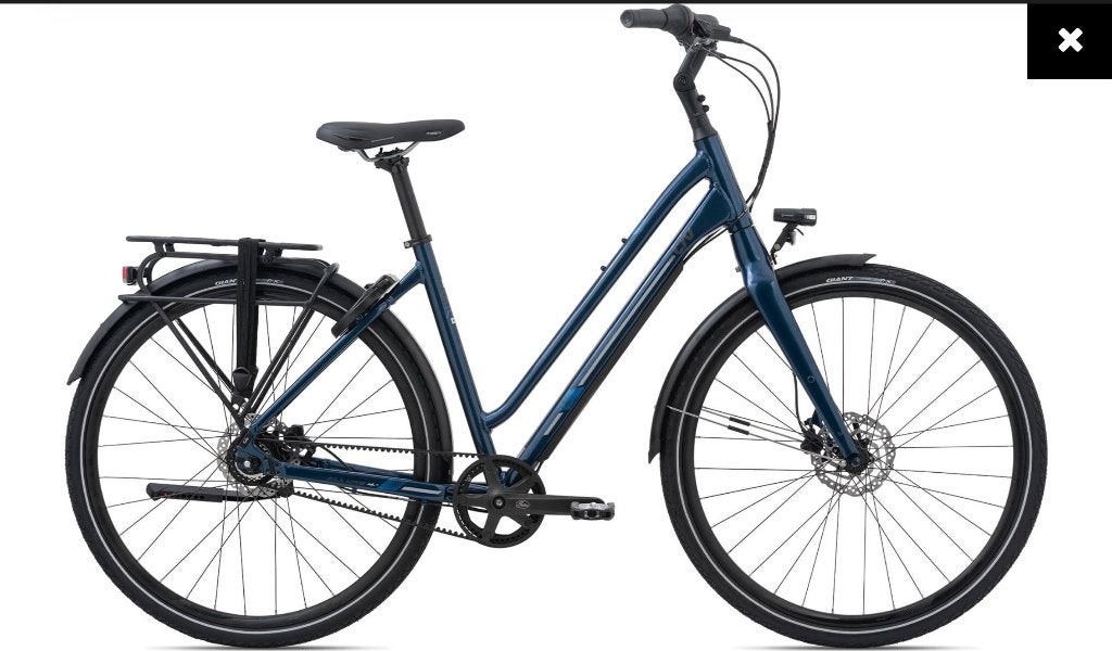 Damesfiets, Fietsen en Brommers, 53 tot 56 cm, Zo goed als nieuw, Schijfrem, Ophalen