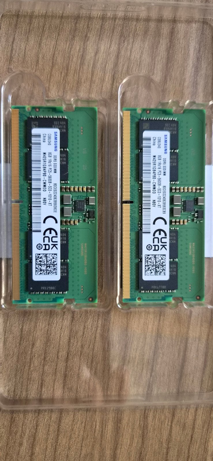 DDR5 SODIMM 16GB (2x8GB) 5600MHz RAM Samsung voor lapto, Computers en Software, RAM geheugen, 8 GB, Nieuw, Ophalen of Verzenden