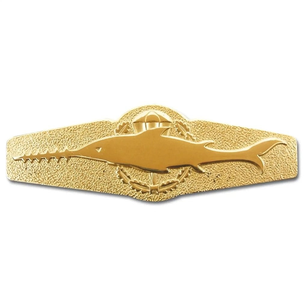 Bundes Marine Badges Kampfswimmer en Parachutist, Verzamelen, Ophalen of Verzenden, Marine, Duitsland, Embleem of Badge