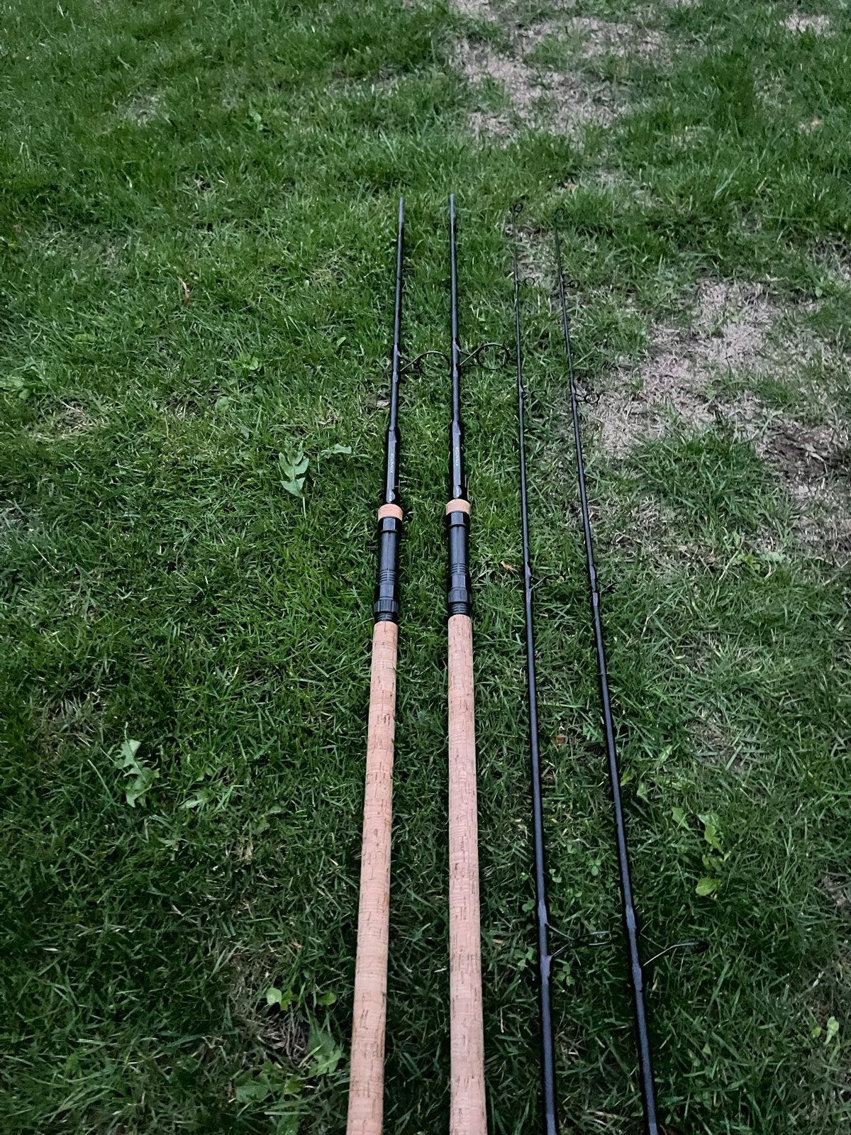 Sonik Xtractor hengels met molens en foudralen, Watersport en Boten, Ophalen of Verzenden, Zo goed als nieuw, Complete hengel