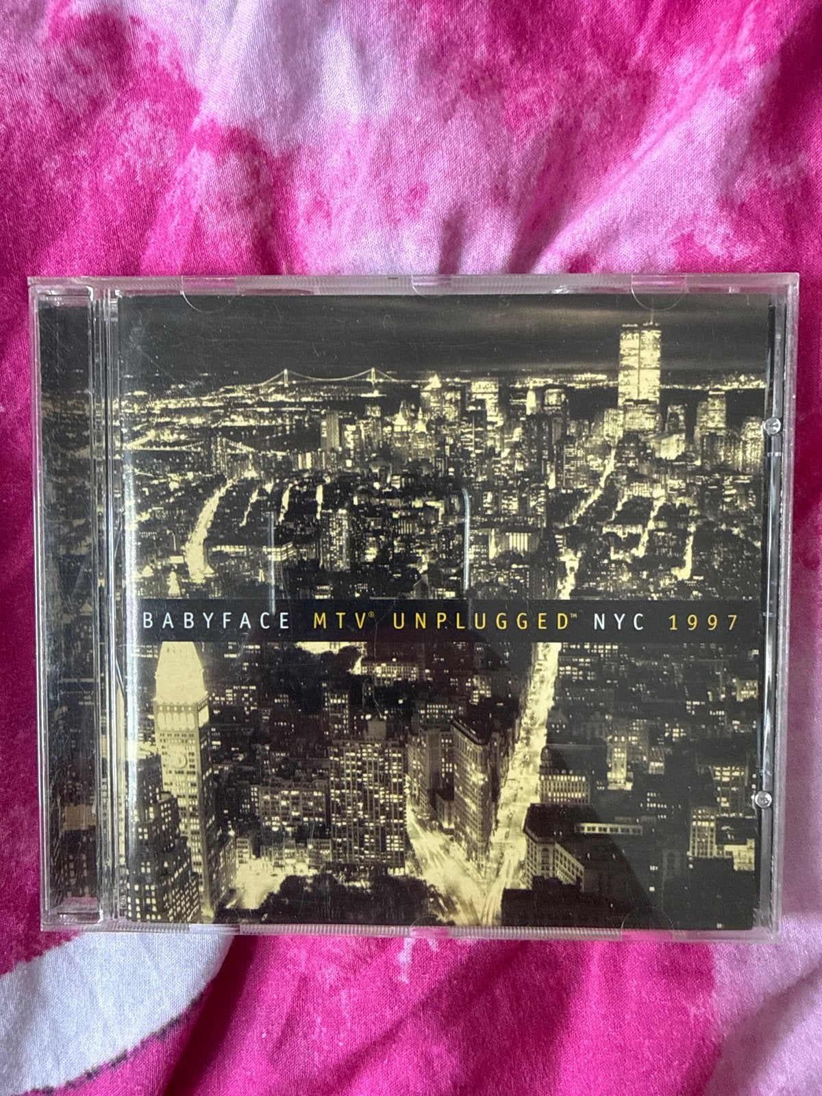 Babyface MTV Unplugged NYC 1997 CD, Ophalen of Verzenden, Gebruikt, Live-album, Inclusief doosje