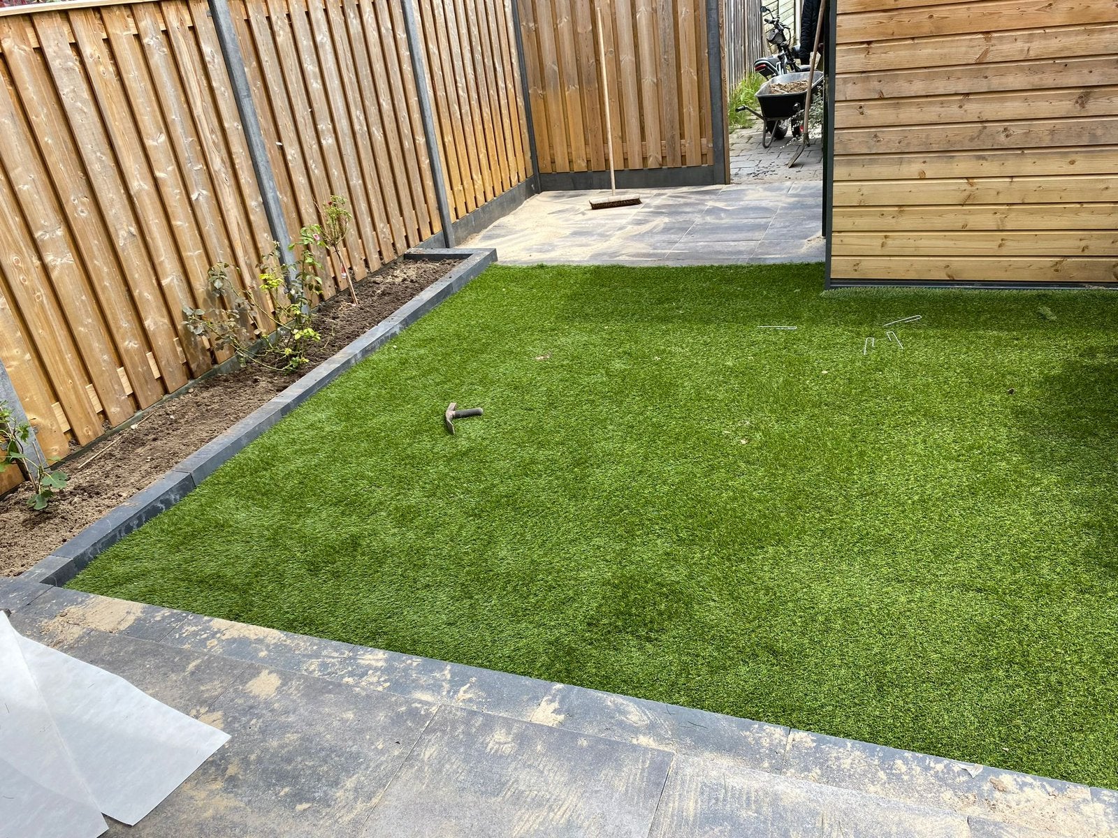 Tuinaanleggem/onderhoud, Ophalen, Nieuw, 20 m² of meer, Kunstgras