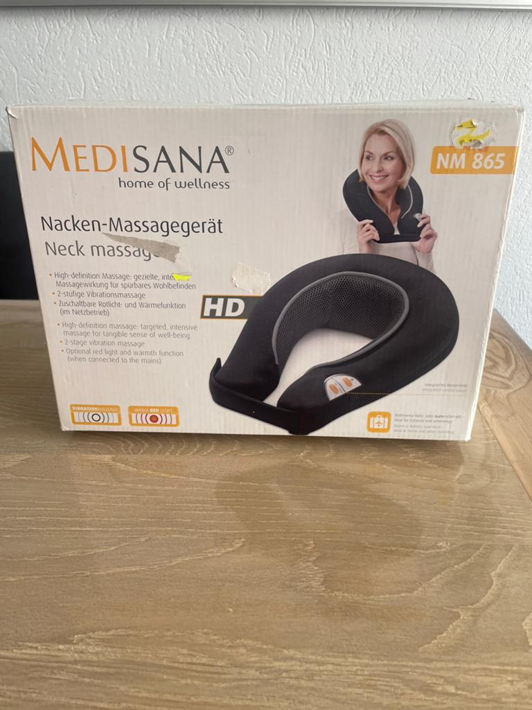 Te koop een nekmassageapparaat medisana NIEUW, Ophalen, Nieuw, Apparaat