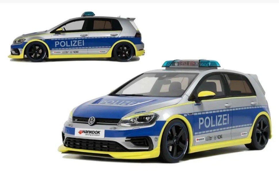 1:18 Volkswagen Golf VII R Oettinger 2018 Polizei Ottomobile, Hobby en Vrije tijd, Modelauto's | 1:18, Ophalen of Verzenden, Nieuw