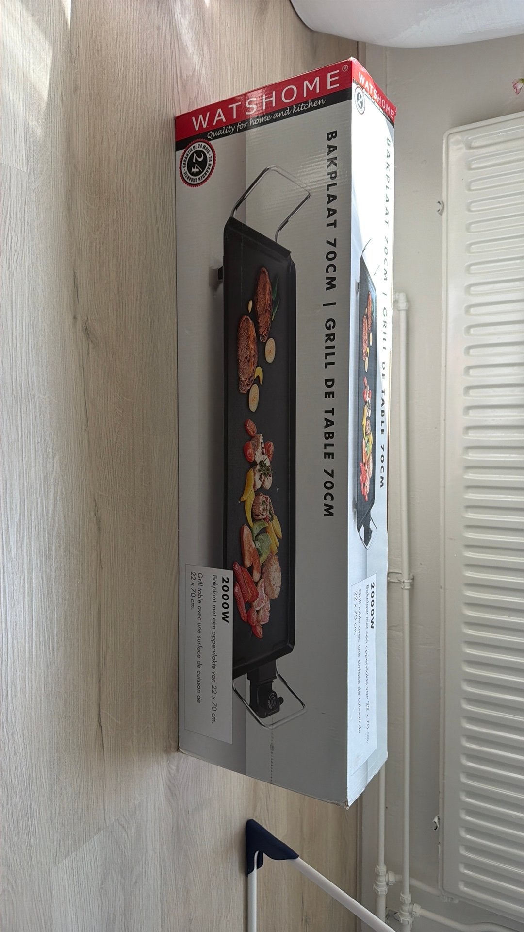 Gourmet plaat, Ophalen, Zo goed als nieuw