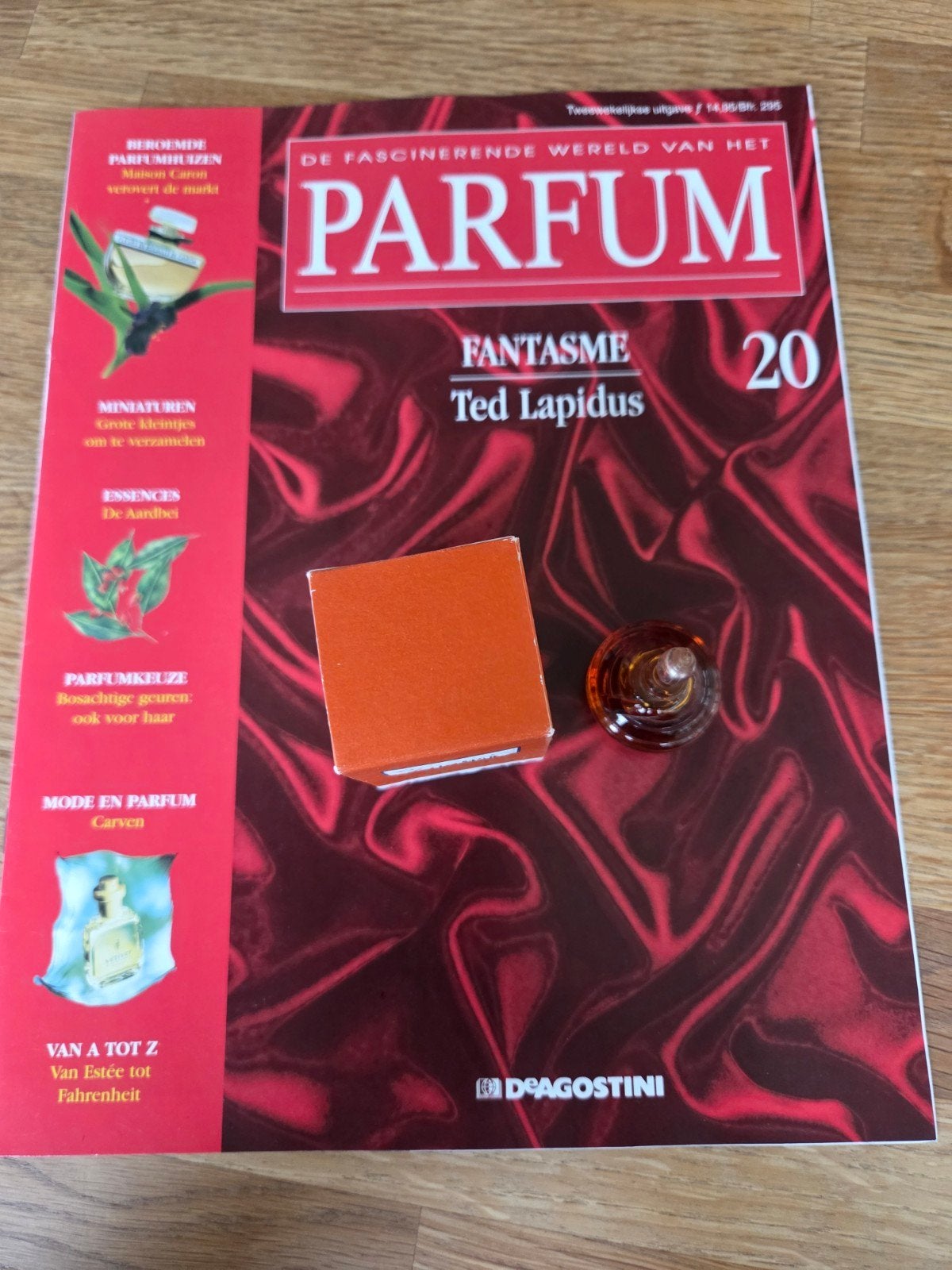 20 Fantasme Ted Lapidus Eau de Toilette 4ml - Miniatuur, Ophalen of Verzenden, Zo goed als nieuw