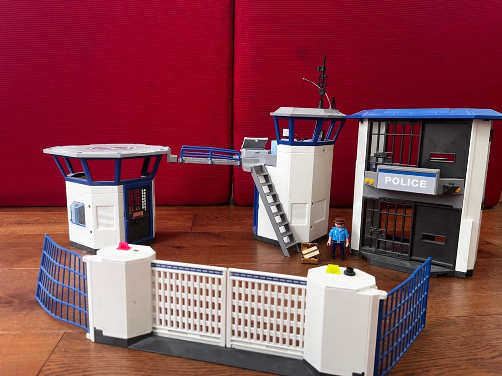 Playmobil gevangenis set., Ophalen, Zo goed als nieuw
