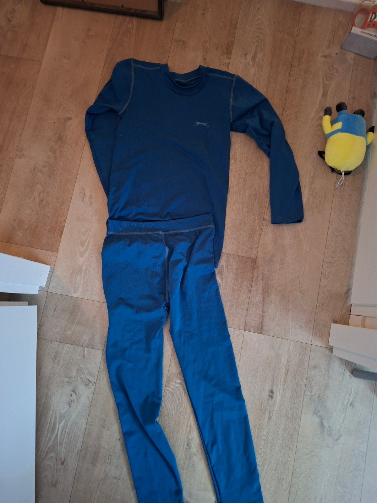 Slazenger Thermoset Maat M, Kleding | Heren, Maat 52/54 (L), Blauw, Slazenger, Ophalen of Verzenden